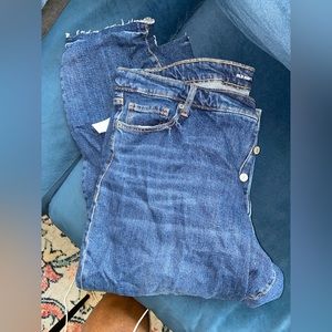 High rise OG straight jeans